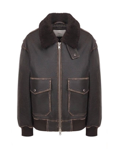 Кожаный бомбер Dunst