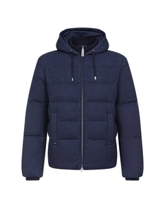 Пуховик из шелка и кашемира Stefano ricci