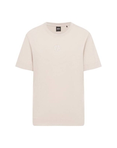 Хлопковая футболка Boss