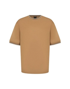 Хлопковая футболка Boss