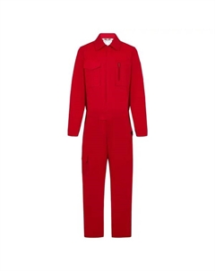 Комбинезон рабочий D83251 цвет красный размер S/48 рост 170 см Dowell