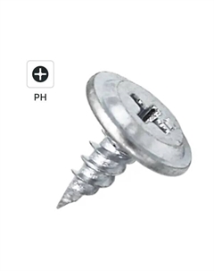 Саморезы по металлу с пресс-шайбой острые оцинкованные 4.2x13 мм 1 кг Dilwis