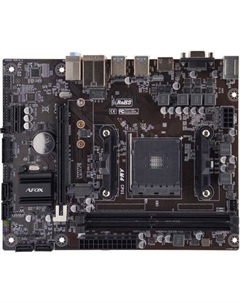 Материнская плата A520, Socket AM4, AMD A520, mATX, Ret Afox