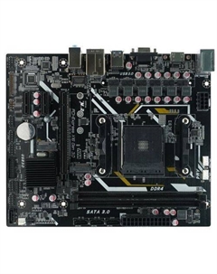 Материнская плата B550, Socket AM4, AMD B550, mATX, Ret Afox