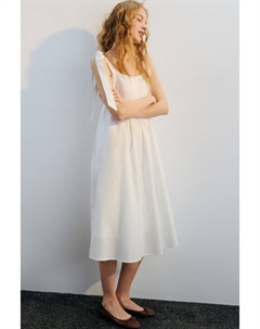 Сарафан приталенный с бретелями-завязками Befree