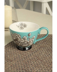 Чашка с цветочным принтом Coincasa