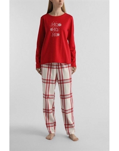 Пижама с принтом X-MAS Esprit