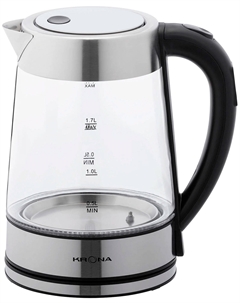 Чайник электрический Krona Digitaler Glas Licht 1.7л Крона