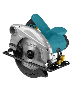 Пила дисковая 80405, 1300 Вт, 4700 об/мин, 190/20 мм, 4,0 кг, железная опора, резиновая накладка, блокировка шпинделя Фит