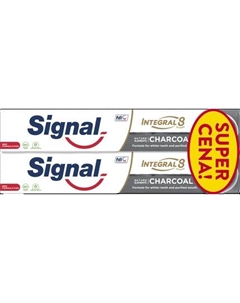 Зубная паста I8 с древесным углем 2x75 мл - Duopack Сигнал