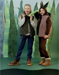 Коричневые детские угги Mascotte junior