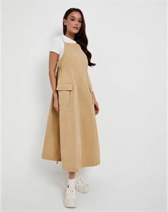 Бежевый женский сарафан Lite by mascotte