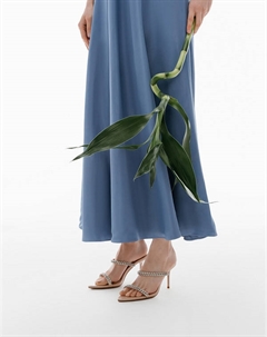 Бежевые женские мюли на шпильке Mascotte