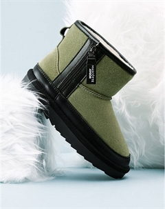 Зеленые детские угги Mascotte junior