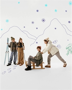 Рыжие угги для девочек Mascotte junior