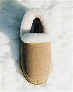 Бежевые женские угги Mascotte