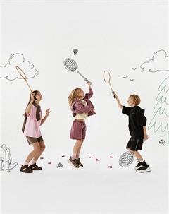 Коричневые кеды для девочек Mascotte junior