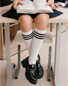 Черные полуботинки для девочек Mascotte junior