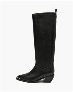 Черные женские сапоги-казаки Mascotte