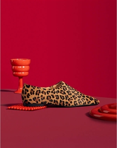 Женские слиперы с леопардовым принтом Mascotte