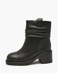 Черные женские зимние ботильоны Mascotte