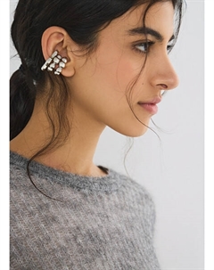 Серьги-каффы, Серебряный Ostin