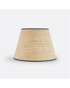 Абажур из рафии 40 см Dolkie бежевый La redoute interieurs