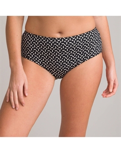 Низ от купальника трусы с эффектом плоского живота серый Laredoute