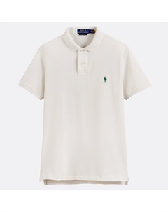 Футболка поло из хлопка пике в легендарном стиле бежевый Laredoute