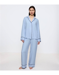 Пижама длинная AMOURETTE синий Triumph