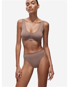 Трусы-стринги с высокой посадкой, Серый Belle you