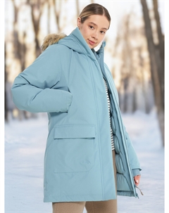 Пуховик женский, Голубой Northland