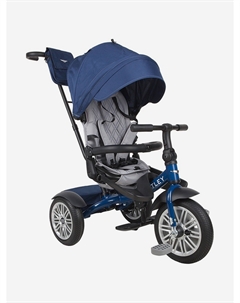 Велосипед трехколесный с ручк. упр., 12-10 дюйм,, синий, BN2B, Синий Bentley