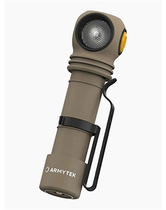 Фонарь налобный Wizard C2 Pro Max Magnet Sand USB, холодный свет, Коричневый Armytek