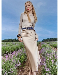 Юбка женская бежевая Mark formelle