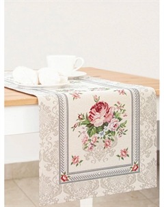 Салфетка "Розы Дамаск", 42х136 см Le gobelin