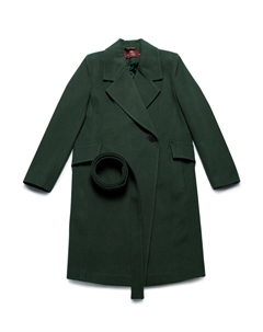 Пальто пояс El podio