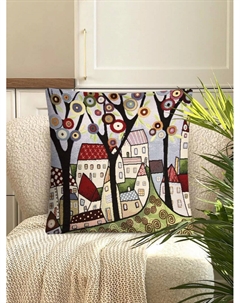 Наволочка "Домики", 45х45 см Le gobelin