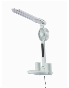 Часы - лампа электронные: календарь, термометр, органайзер, вентилятор, 7 вт, 3 режима, usb Nobrand