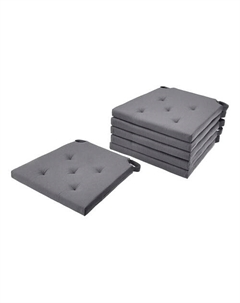 Комплект из 6 подушек для стула JUSTINA 42/35x40x4 см Ikea
