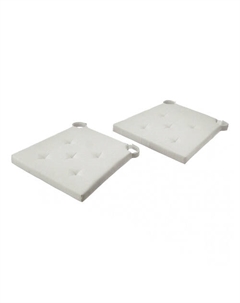 Комплект из 2 подушек для стула JUSTINA 42/35x40x4 см Ikea