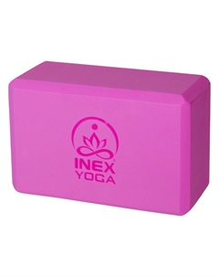 Блок для йоги EVA Yoga Block YGBK-PK 10х15х23 см, розовый Inex