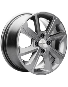 Диски R15 4x100 6J ET50 D60,1 KHW1501 (Lada Vesta) Gray Khomen