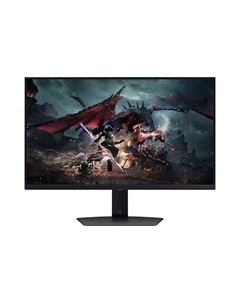 Игровой монитор Samsung Odyssey G50D S27DG502EC, 27", 2560х1440, 180 Гц, Fast IPS, чёрный