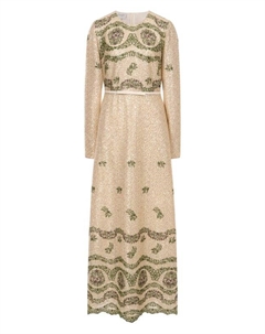 Платье с отделкой пайетками Giambattista valli