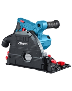 Пила циркулярная погружная ПРОФИ CS51165PS, 1400 Вт, 165х20 мм, 5000 об/мин, 4 м кабель Sturm!