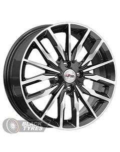 Литой диск Миконос 6x16/5x100 D57.1 ET38, Черные Ifree