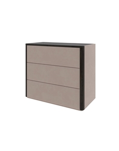 Комод Bliss (Ткань/Массив (дуб) Венге (дуб)/Manhattan 5 Пыльная роза) 79x90 Verda