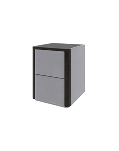 Тумба Bliss (Ткань/Массив (дуб) Венге (дуб)/Manhattan 2 Платина) 40x40 Verda