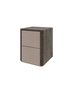 Тумба Bliss M (Ткань/Массив Масло-воск Темный Орех (дуб)/Manhattan 5 Пыльная роза) 50x40 Verda